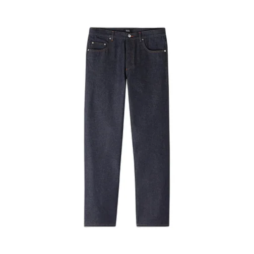 Straight-Leg Slim-Fit Jeans