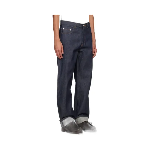 Straight-Leg Slim-Fit Jeans