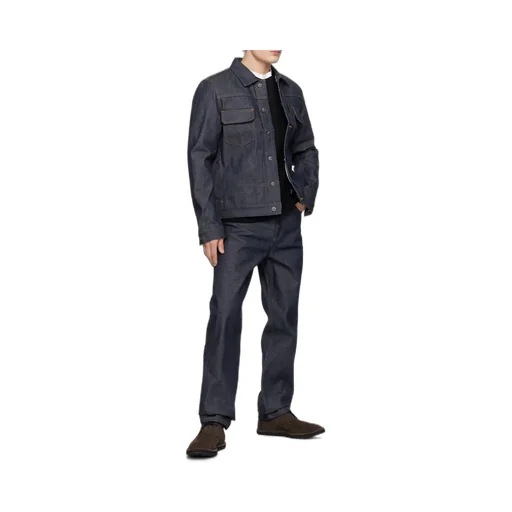 Straight-Leg Slim-Fit Jeans