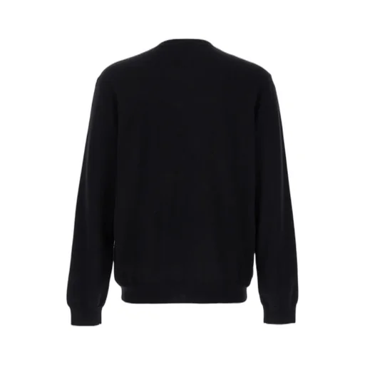 Logo Embroidered Crewneck Knit Jumper