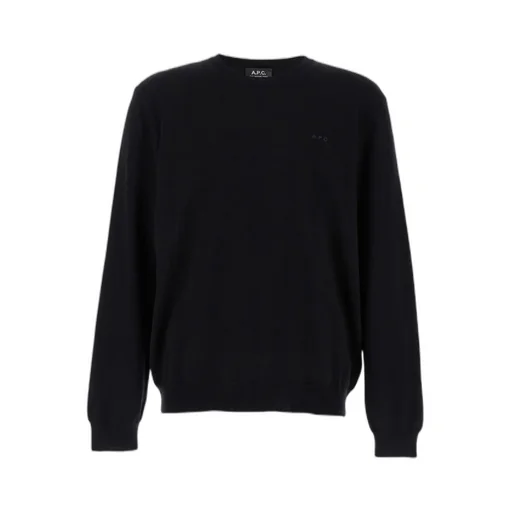 Logo Embroidered Crewneck Knit Jumper