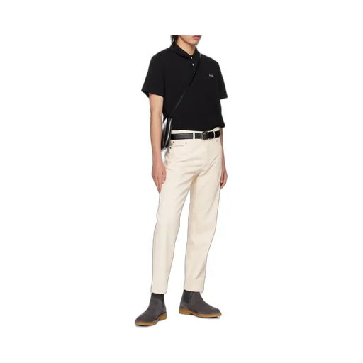 Logo Embroidered Short-Sleeved Polo Shirt