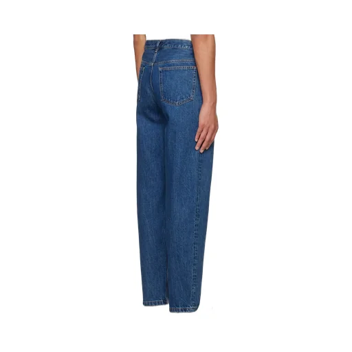Straight-Leg Slim-Cut Jeans