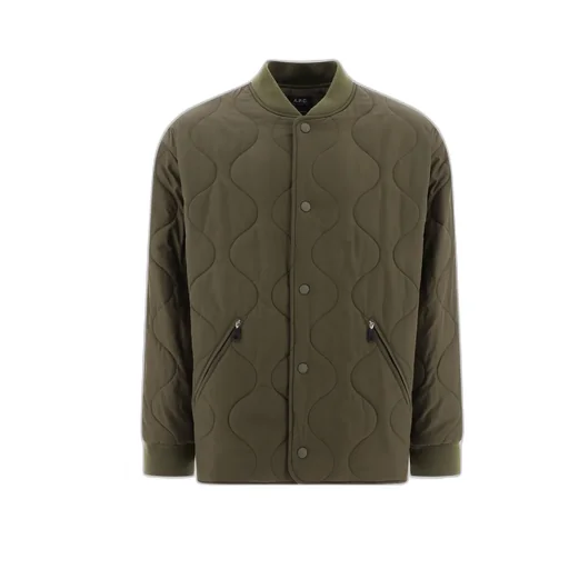 Quilted Bomber Jacket