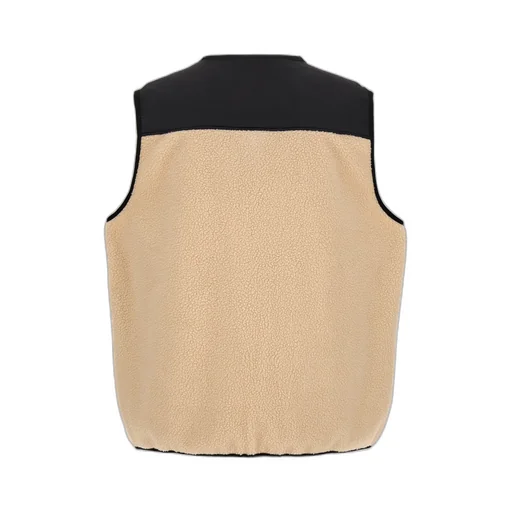 Nate Logo Patch Zip-Up Vest