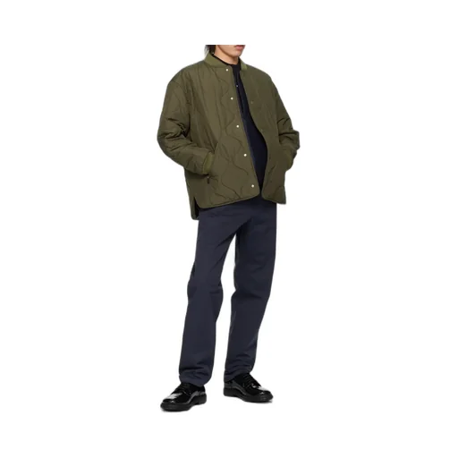 Quilted Bomber Jacket