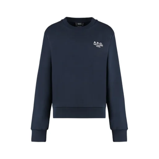 Rue Madame Logo Embroidered Crewneck Sweatshirt