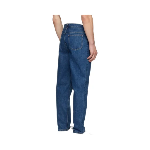 Straight-Leg Slim-Cut Jeans