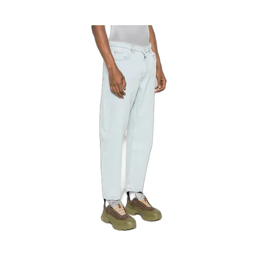 Mid-Rise Cropped Jeans