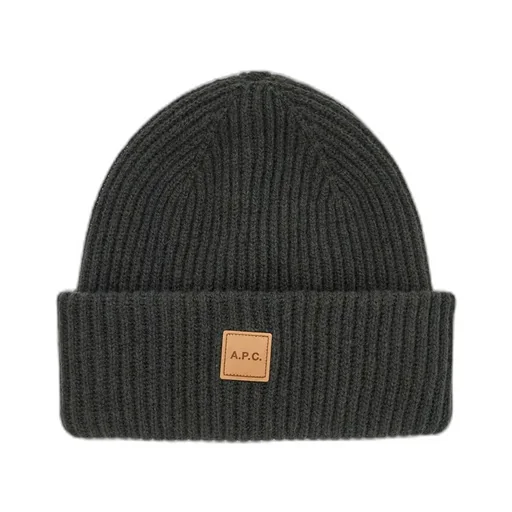 Logo Patch Knitted Beanie