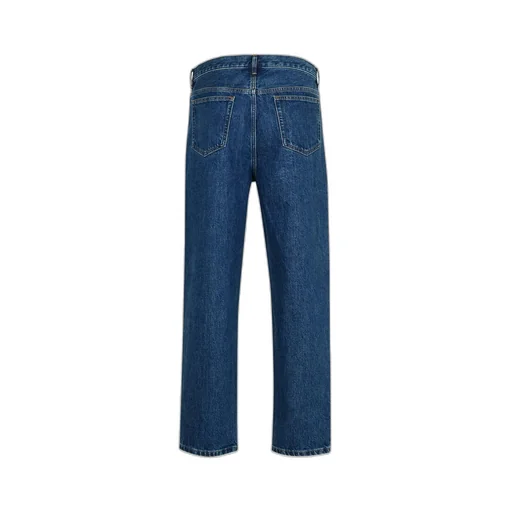 Straight-Leg Slim-Cut Jeans