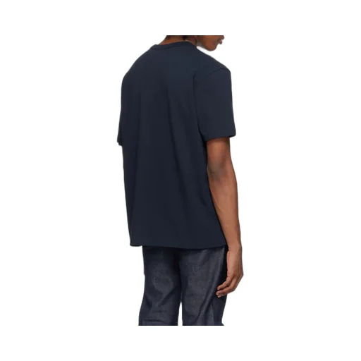 Flocked Logo Crewneck T-Shirt