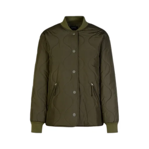 Quilted Buttoned Jacket