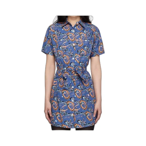 X Brain Dead Button Dress