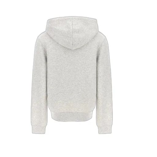Logo Embroidered Drawstring Hoodie