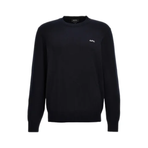 Logo Embroidered Knit Jumper