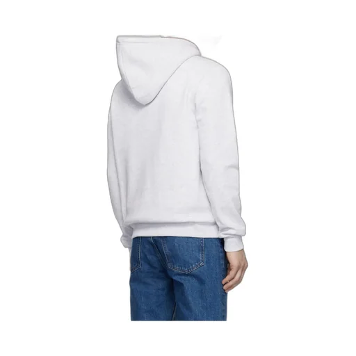 Logo Embroidered Drawstring Hoodie