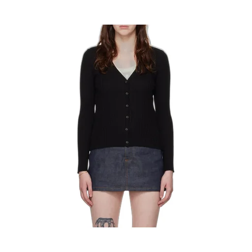 V-Neck Organic Cotton Cardigan