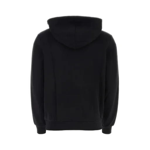 Logo Embroidered Drawstring Hoodie