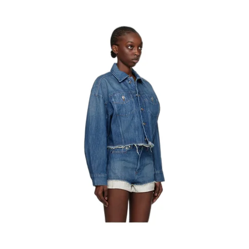 Sainters Cropped Denim Jacket