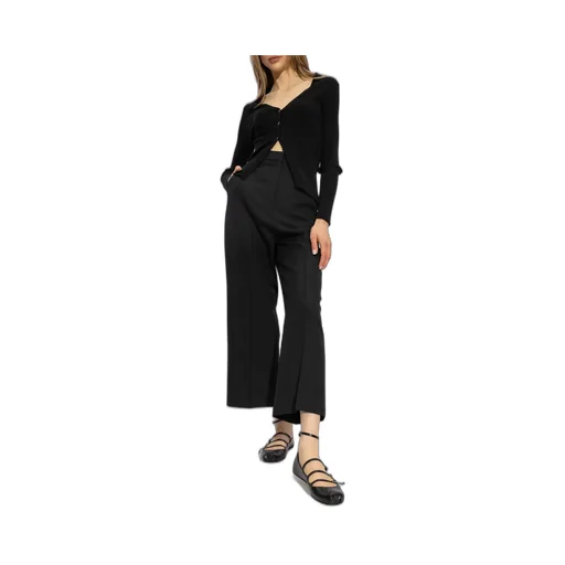 V-Neck Organic Cotton Cardigan