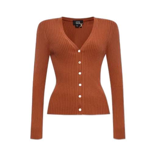 V-Neck Organic Cotton Cardigan