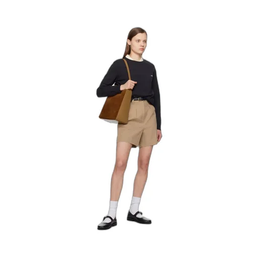 Adjustable Shoulder Strap Logo Shoulder Bag