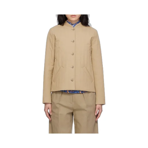 Quilted Stand-Neck Casual Jacket