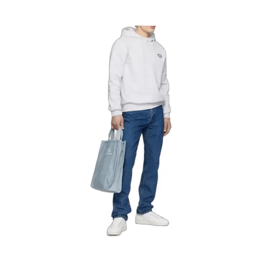 Logo Embroidered Drawstring Hoodie
