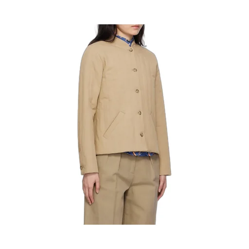 Quilted Stand-Neck Casual Jacket