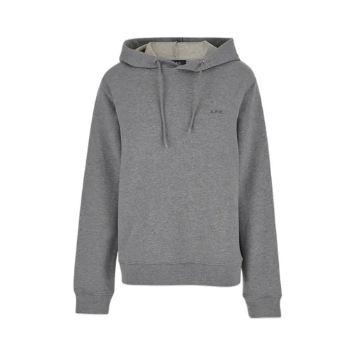 Logo Embroidered Drawstring Hoodie