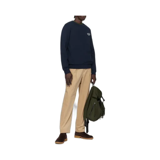 Logo Embroidered Crewneck Sweatshirt
