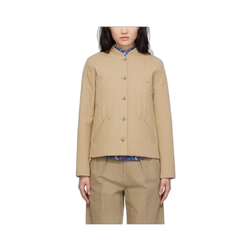 Quilted Stand-Neck Casual Jacket