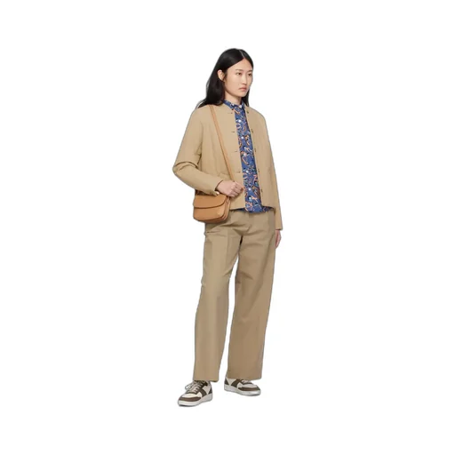 Quilted Stand-Neck Casual Jacket