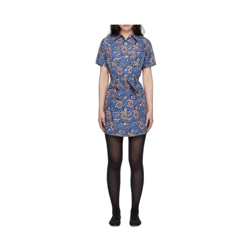 X Brain Dead Button Dress