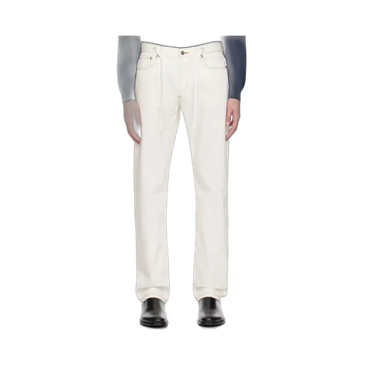 Sureau Mid-Rise Straight-Leg Jeans