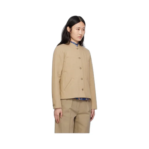 Quilted Stand-Neck Casual Jacket
