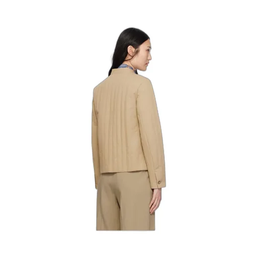 Quilted Stand-Neck Casual Jacket