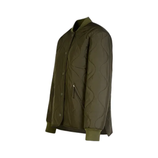 Quilted Buttoned Jacket