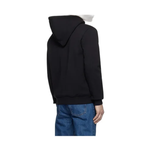 Logo Embroidered Drawstring Hoodie