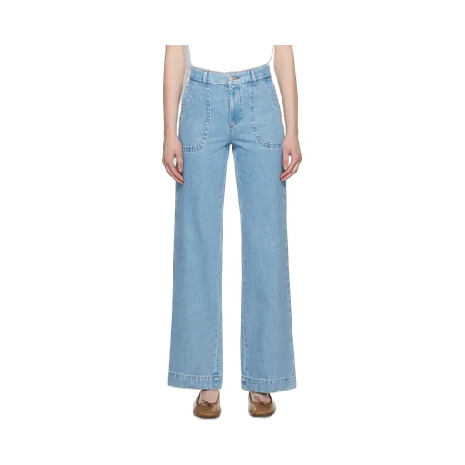 High Waist Four Pocket Jeans