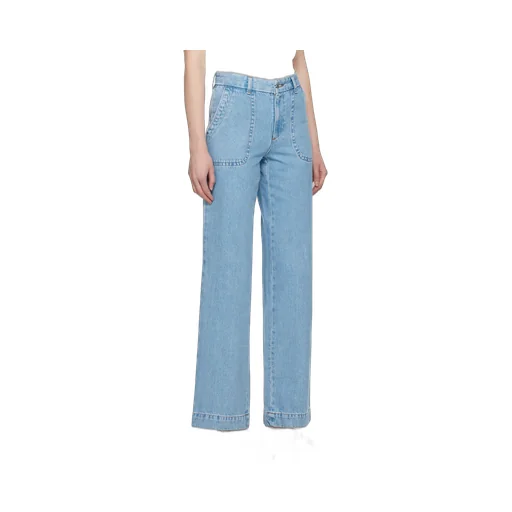 High Waist Four Pocket Jeans