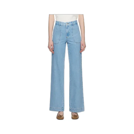 High Waist Four Pocket Jeans