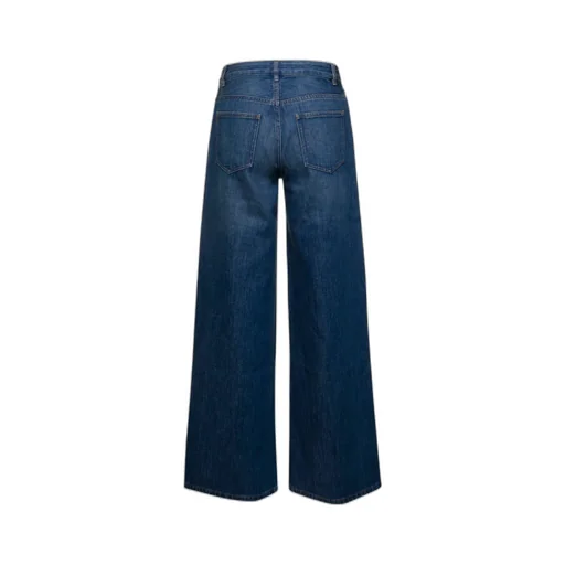 Drawstring Wide Leg Jeans