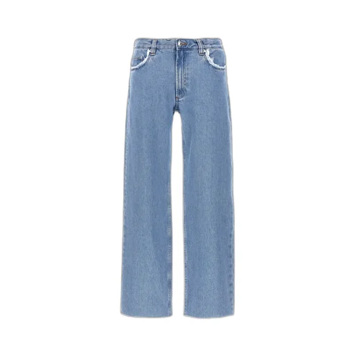 Relaxed Raw Edge Jeans