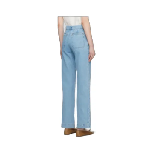 High Waist Four Pocket Jeans