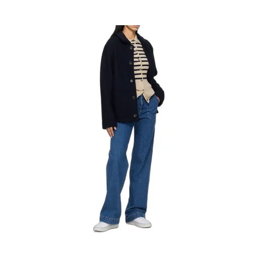 Casual Jacket With Buttons On Front