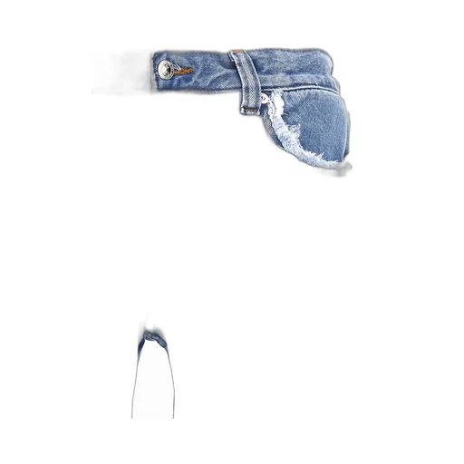 Relaxed Raw Edge Jeans