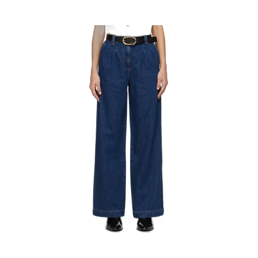 High-Rise Wide-Leg Jeans