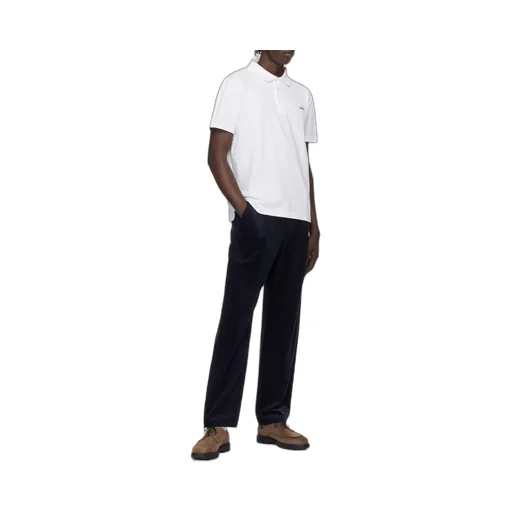 Logo Embroidered Short-Sleeved Polo Shirt